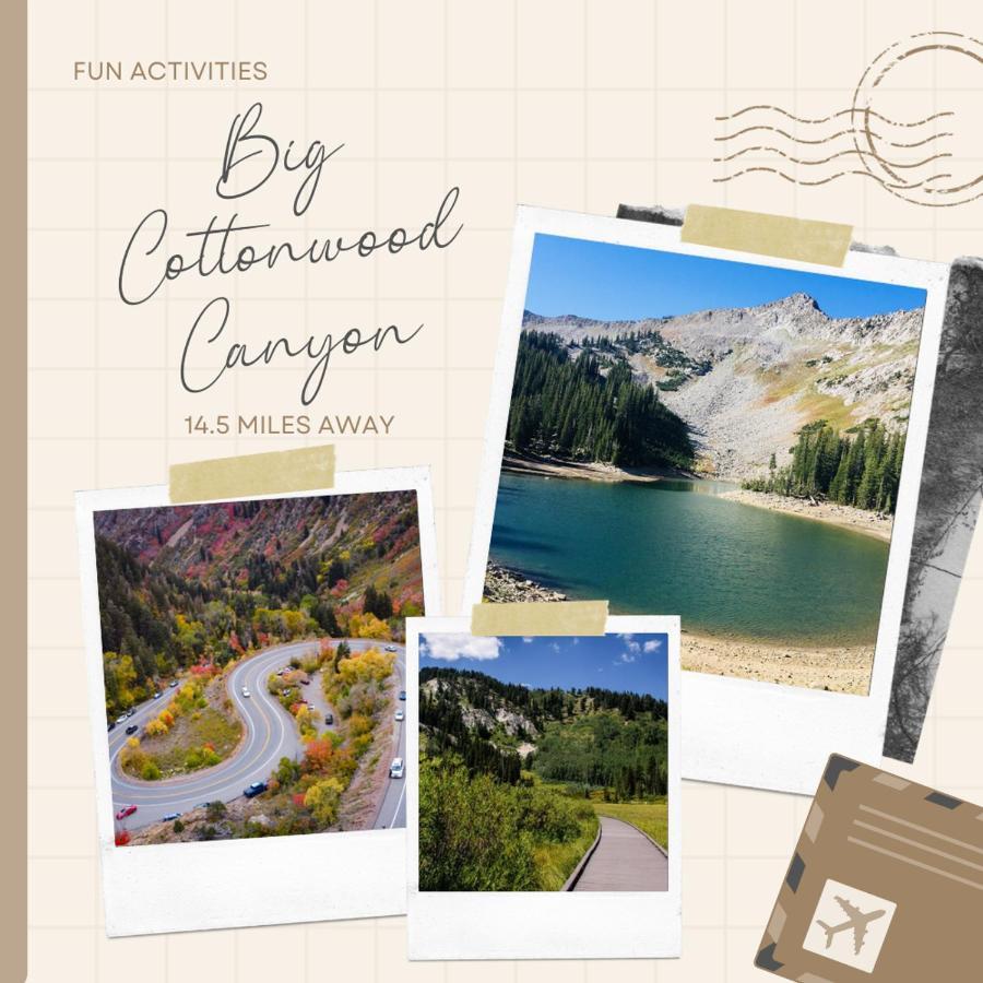 Ski - Explore - Relax - Cozy Beds, Tv & Wi-Fi Apartment Salt Lake City Ngoại thất bức ảnh