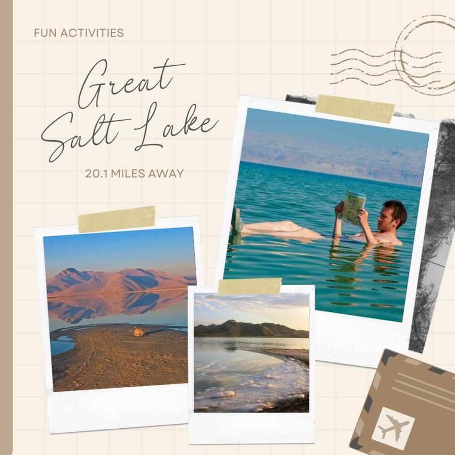 Ski - Explore - Relax - Cozy Beds, Tv & Wi-Fi Apartment Salt Lake City Ngoại thất bức ảnh